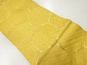 アンティーク　亀甲模様織出し全通袋帯（材料）